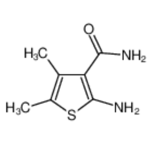 2-氨基-4,5-二甲基噻吩-3-甲酰胺,2-amino-4,5-dimethylthiophene-3-carboxamide