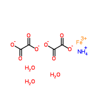 草酸高鐵銨,Ferric ammonium oxalate trihydrate