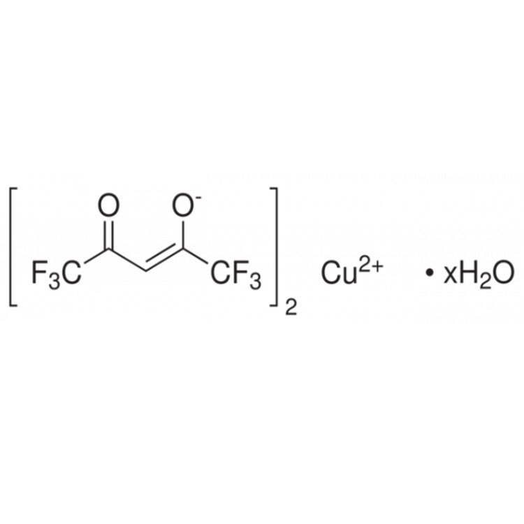 六氟乙酰丙酮化铜的水合物,Copper(II) hexafluoroacetylacetonate hydrate