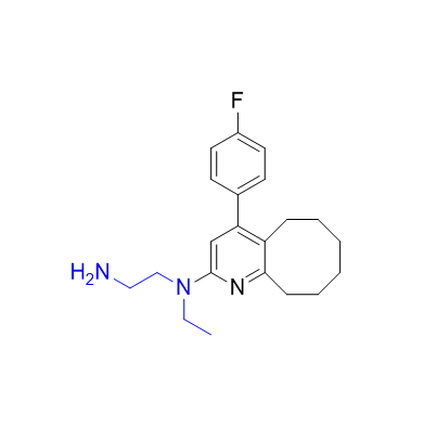 布南色林杂质14,N1-ethyl-N1-(4-(4-fluorophenyl)-5,6,7,8,9,10-hexahydrocycloocta[b] pyridin-2-yl)ethane-1,2-diamine