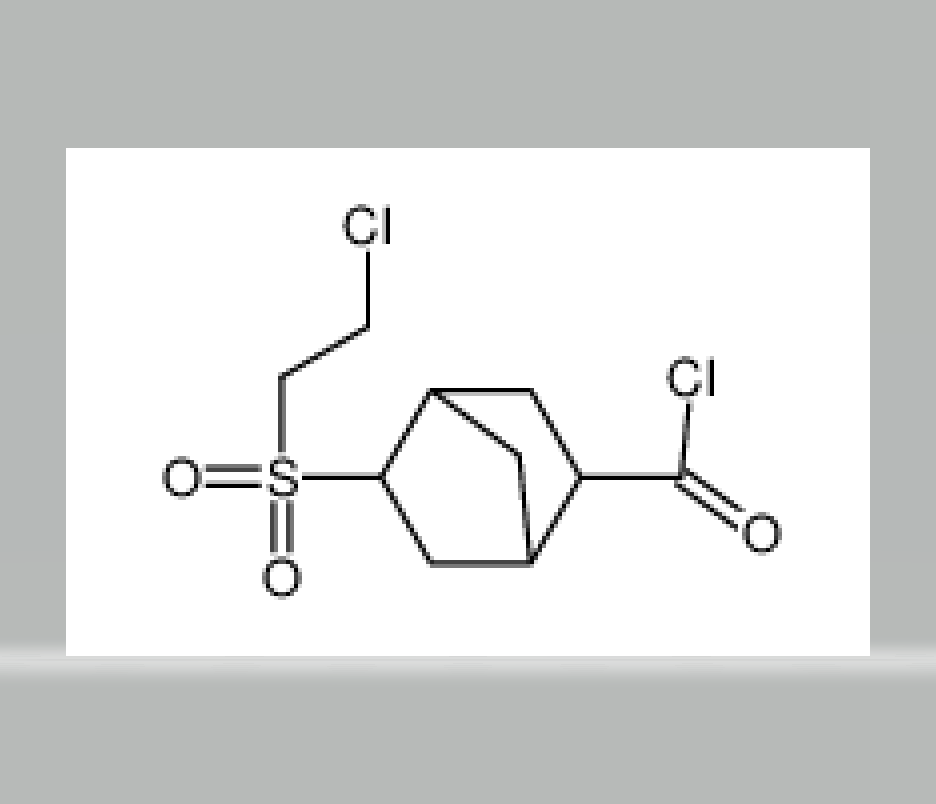 5-[(2-chloroethyl)sulphonyl]bicyclo[2.2.1]heptane-2-carbonyl chloride,5-[(2-chloroethyl)sulphonyl]bicyclo[2.2.1]heptane-2-carbonyl chloride