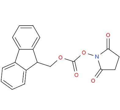 芴甲氧羰酰琥珀酰亞胺,N-(9-Fluorenylmethoxycarbonyloxy)succinimide