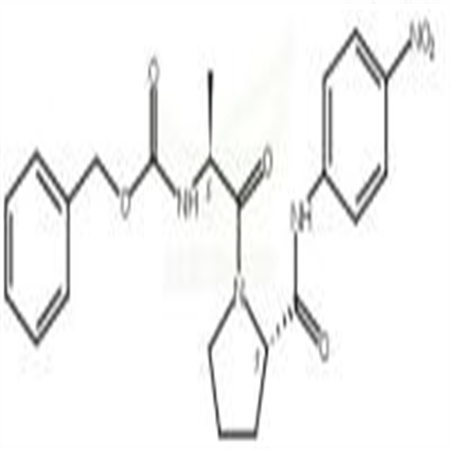 芐基N-[(1S)-1-甲基-2-[(2S)-2-[(4-硝基苯基)氨基甲酰]吡咯烷-1-基]-2-氧代-乙基]氨基甲酸酯