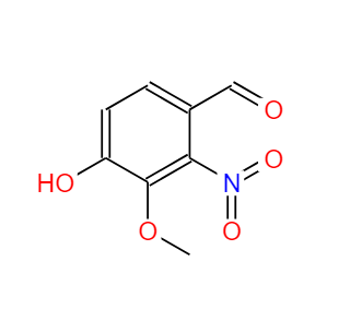 4-羥基-3-甲氧基-2-硝基苯甲醛,4-Hydroxy-3-methoxy-2-Nitrobenzaldehyde