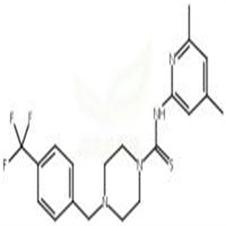N-(4,6-二甲基吡啶-2-基)-4-(4-(三氟甲基)芐基)哌嗪-1-硫代甲酰胺,NCT-503
