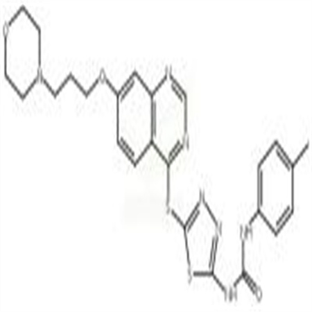 1-(5-((7-(3-吗啉丙氧基)喹唑啉-4-基)硫基)-1,3,4-噻二唑-2-基)-3-(对甲苯基)脲,FLT3-IN-1