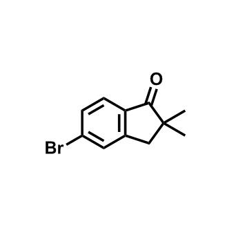 5-溴-2,2-二甲基-2,3-二氫-1H-茚-1-酮,5-BROMO-2,3-DIHYDRO-2,2-DIMETHYL-1H-INDEN-1-ONE