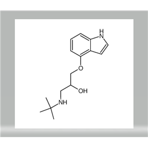 (±)-1-(1H-indol-4-yloxy)-3-(isopropylamino)propan-2-ol,(±)-1-(1H-indol-4-yloxy)-3-(isopropylamino)propan-2-ol