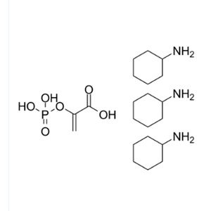 磷酸烯醇丙酮酸三(环已胺)盐,PHOSPHOENOLPYRUVIC ACID TRIS(CYCLOHEXYLAMMONIUM) SALT