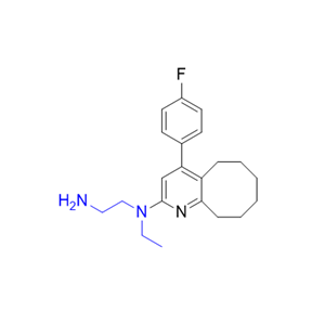布南色林杂质14,N1-ethyl-N1-(4-(4-fluorophenyl)-5,6,7,8,9,10-hexahydrocycloocta[b] pyridin-2-yl)ethane-1,2-diamine