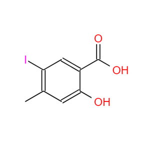 2-羥基-5-碘-4-甲基苯甲酸,2-Hydroxy-5-iodo-4-methylbenzoic acid