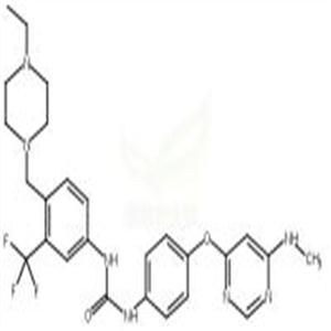1-(4-((4-乙基哌嗪-1-基)甲基)-3-(三氟甲基)苯基)-3-(4-((6-(甲基氨基)嘧啶-4-基)氧基)苯基)脲,AST 487