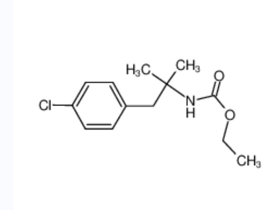 氯福雷司,ethyl N-[1-(4-chlorophenyl)-2-methylpropan-2-yl]carbamate