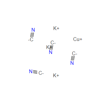 氰化亚铜钾,tripotassium,copper(1+),tetracyanide