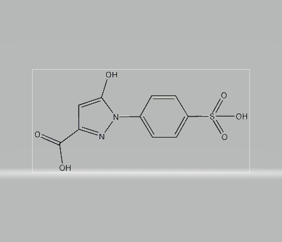 5-羟基-1-(4-磺苯基)吡唑-3-羧酸,5-hydroxy-1-(4-sulphophenyl)-1H-pyrazole-3-carboxylic acid