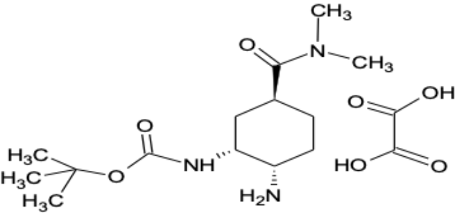 (1R,2S,5S)-1-氨基-4-(二甲基氨基羰基) -環(huán)己基-2-氨基甲酸叔丁酯草酸鹽;,Tert-Butyl(1R,2S,5S)-2-azido-5-[(diMethylaMino) carbonyl] cyclohexylcarbaMate oxalic acid