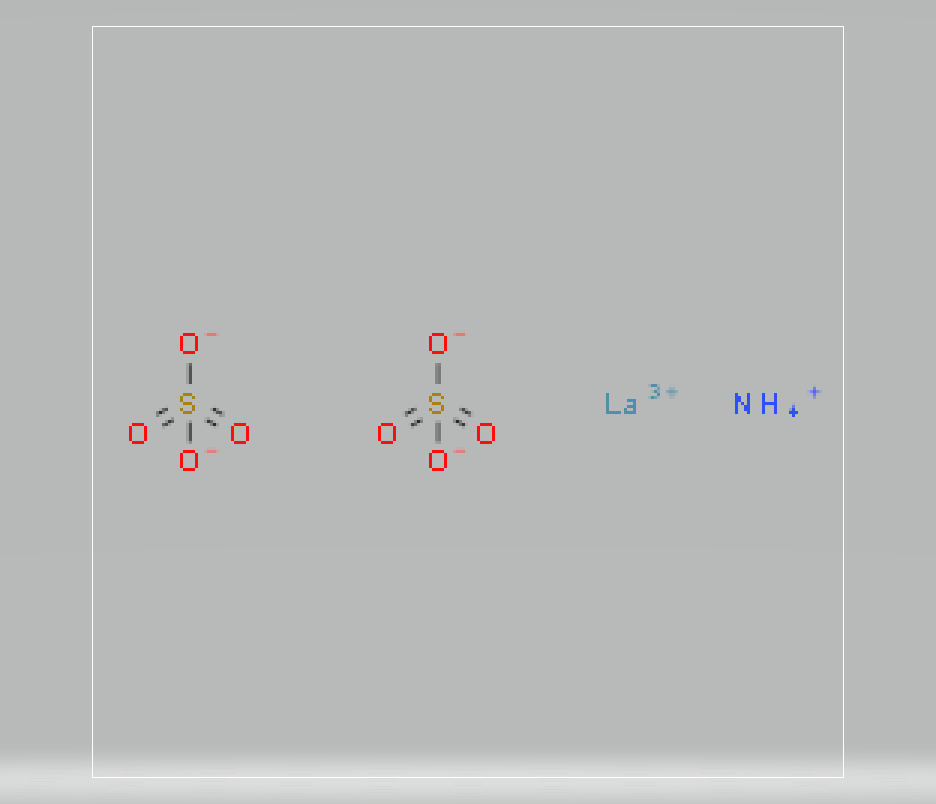 ammonium lanthanum(3+) disulphate,ammonium lanthanum(3+) disulphate