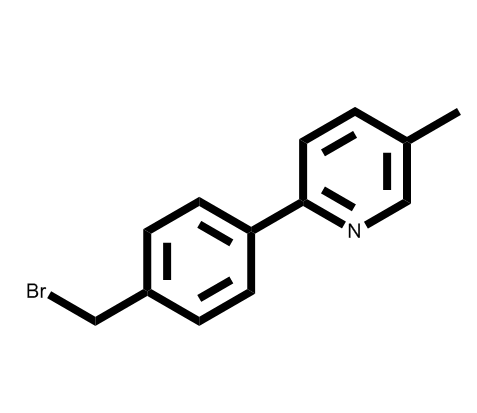 2-(4-(溴甲基)苯基)-5-甲基吡啶,2-(4-(Bromomethyl)phenyl)-5-methylpyridine