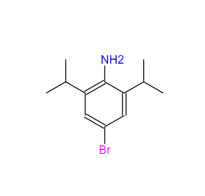 4-溴-2,6-二異丙基苯胺,4-BROMO-2,6-BIS(1-METHYLETHYL)BENZENAMINE