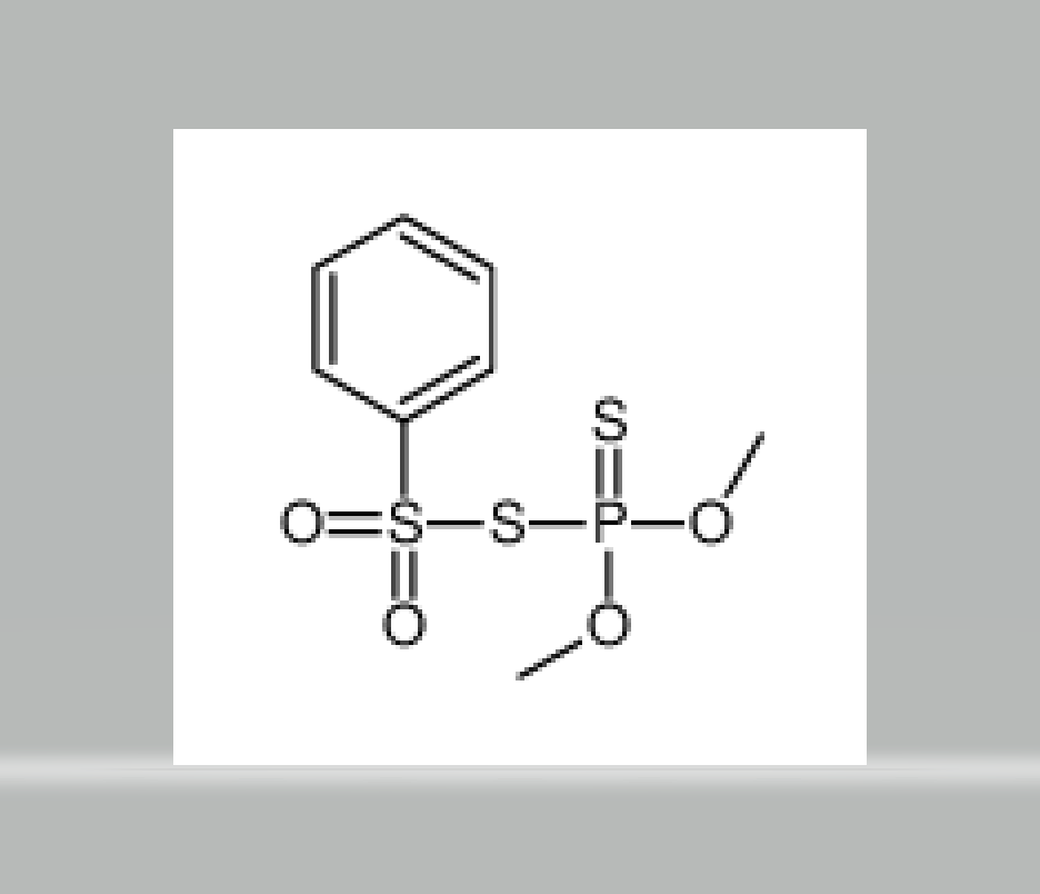 benzenethiosulphonic acid, anhydrosulphide with O,O-dimethyl hydrogen dithiophosphate,benzenethiosulphonic acid, anhydrosulphide with O,O-dimethyl hydrogen dithiophosphate