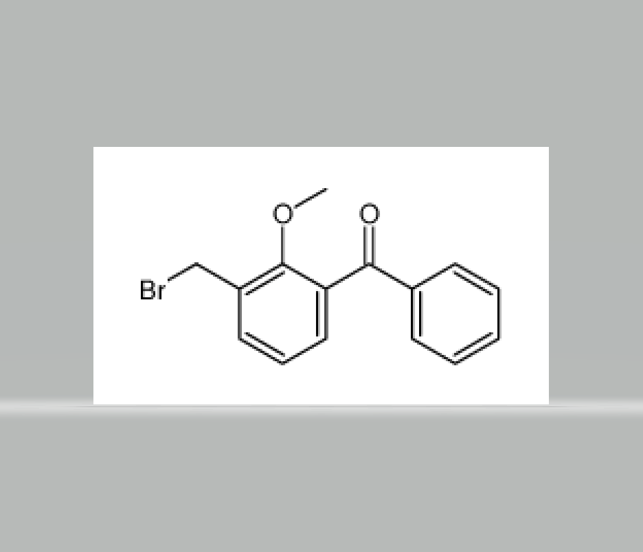 3-(bromomethyl)-2-methoxybenzophenone,3-(bromomethyl)-2-methoxybenzophenone