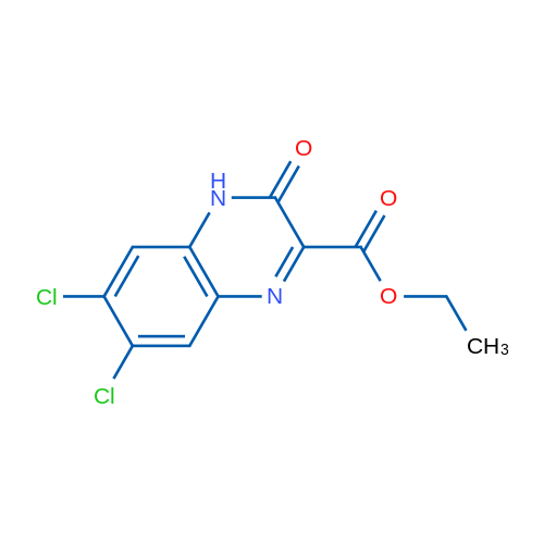 3-氧代-3,4-二氢-2-喹喔啉甲酸乙酯,Ethyl 6,7-Dichloro-3,4-dihydro-3-oxo-2-quinoxalinecarboxylate