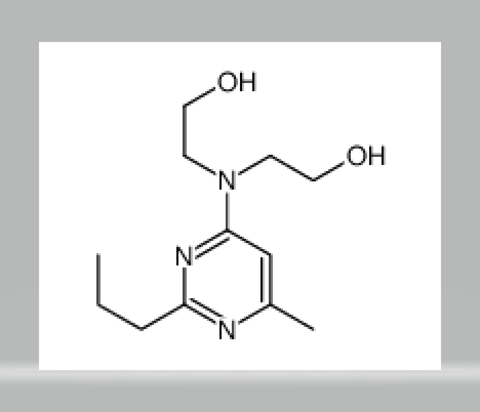 2,2'-(6-methyl-2-propylpyrimidin-4-yl)iminodiethanol,2,2'-(6-methyl-2-propylpyrimidin-4-yl)iminodiethanol