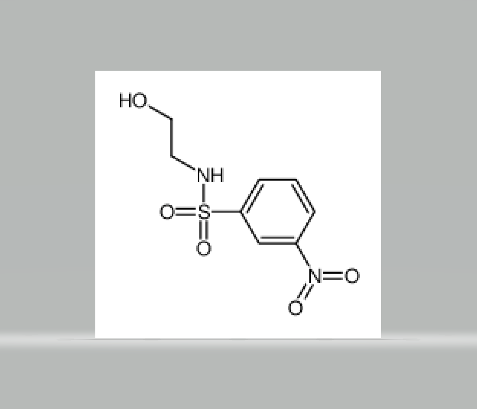 N-(2-hydroxyethyl)-m-nitrobenzenesulphonamide,N-(2-hydroxyethyl)-m-nitrobenzenesulphonamide