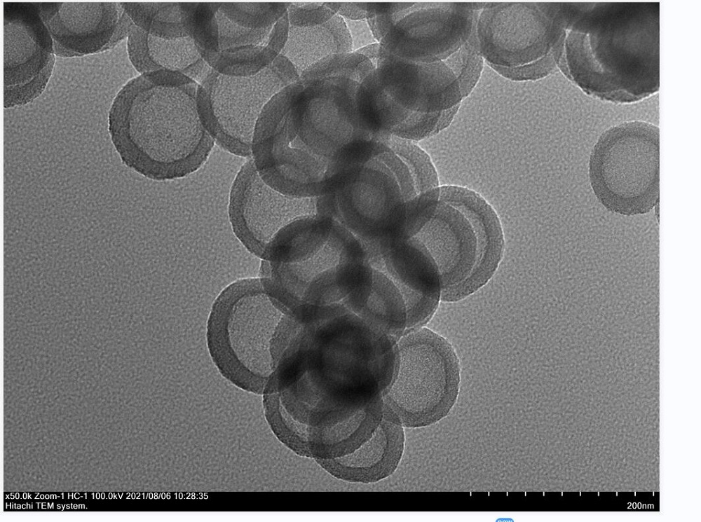 納米空心樹脂球,Nano hollow polymer sphere