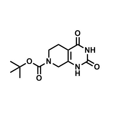 2,4-二氧代-2,3,4,5,6,8-六氢吡啶并[3,4-D]嘧啶-7(1H)-羧酸叔丁酯,tert-Butyl2,4-dioxo-2,3,4,5,6,8-hexahydropyrido[3,4-d]pyrimidine-7(1H)-carboxylate