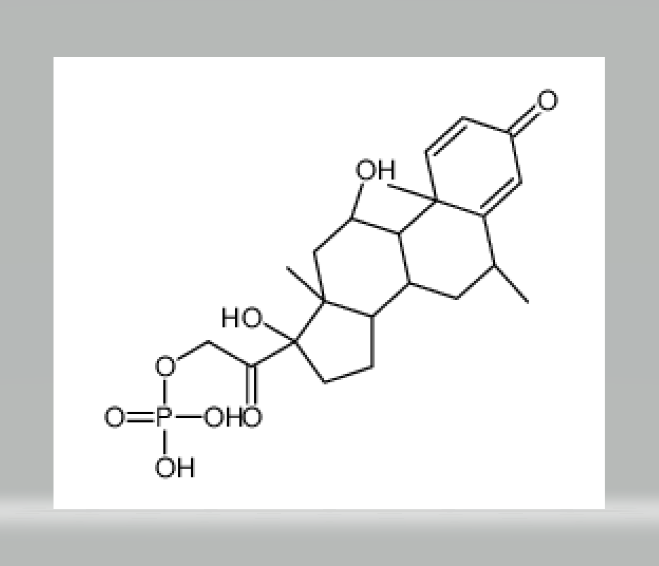 磷酸甲泼尼龙,11beta,17,21-trihydroxy-6alpha-methylpregna-1,4-diene-3,20-dione 21-(dihydrogen phosphate)