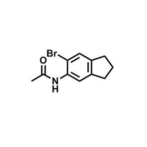 5-乙酰氨基-6-溴茚旦,5-acetylamino-6-bromoindane