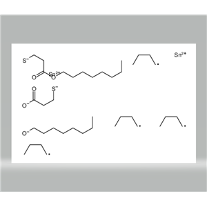 二丁基[[3-[[二丁基[(2-羧乙基)硫代]甲锡烷基]硫代]丙酰]氧基](辛氧基)锡烷辛酯,dibutyl[[3-[[dibutyl[[2-[(octyloxy)carbonyl]ethyl]thio]stannyl]thio]propionyl]oxy](octyloxy)stannane
