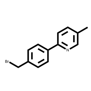 2-(4-(溴甲基)苯基)-5-甲基吡啶