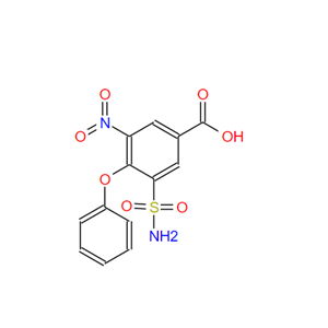 3 - 硝基-4 - 苯氧- 5-氨磺酰苯甲酸