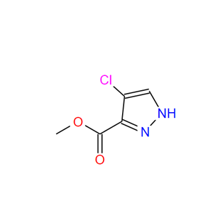 4-氯-1H-吡唑-3-羧酸甲酯,methyl 4-chloro-1H-pyrazole-5-carboxylate(SALTDATA: FREE)