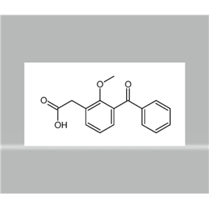 (3-benzoyl-2-methoxyphenyl)acetic acid