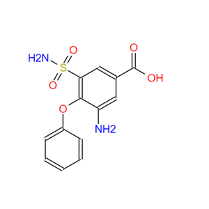 3-氨基-5-(氨基磺酰基)-4-苯氧基苯甲酸