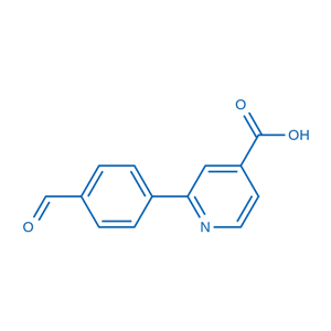 2-(4-甲酰基苯基)吡啶-4-羧酸（CAS：566198-32-1）