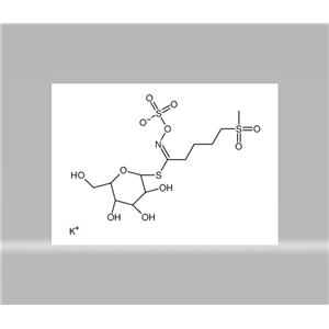 beta-d-Glucopyranose, 1-thio-, 1-[5-(methylsulfonyl)-N-(sulfooxy)pentanimidate], monopotassium salt,beta-d-Glucopyranose, 1-thio-, 1-[5-(methylsulfonyl)-N-(sulfooxy)pentanimidate], monopotassium salt