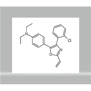 4-[4-(2-chlorophenyl)-2-vinyloxazol-5-yl]-N,N-diethylaniline,4-[4-(2-chlorophenyl)-2-vinyloxazol-5-yl]-N,N-diethylaniline