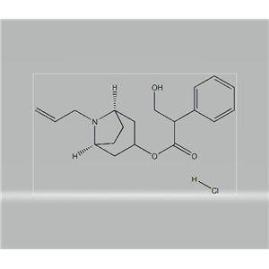 endo-(±)-8-allyl-8-azabicyclo[3.2.1]oct-3-yl (hydroxymethyl)phenylacetate hydrochloride,endo-(±)-8-allyl-8-azabicyclo[3.2.1]oct-3-yl (hydroxymethyl)phenylacetate hydrochloride
