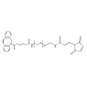二苯并环辛炔-聚乙二醇-马来酰亚胺