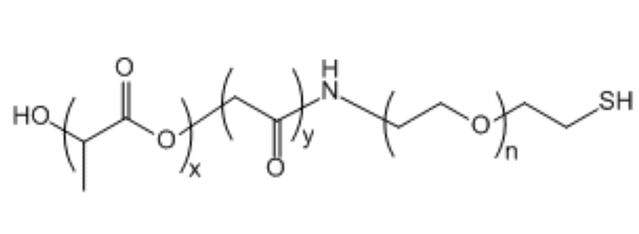 聚(乳酸-共-乙醇酸)(10K)-聚乙二醇-巰基,PLGA(10K)-PEG-SH