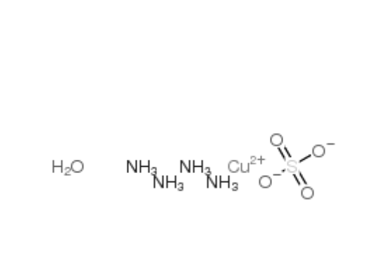 硫酸四氨合铜(II)水合物,Tetraamminecopper sulphate