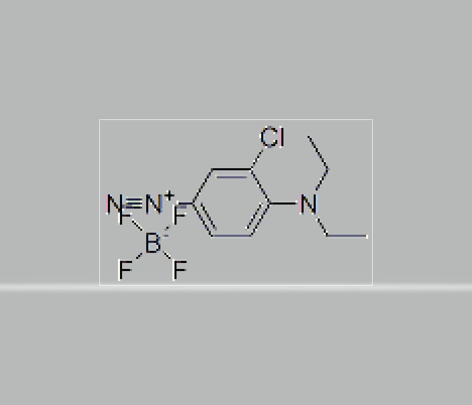 3-chloro-4-(diethylamino)benzenediazonium tetrafluoroborate,3-chloro-4-(diethylamino)benzenediazonium tetrafluoroborate