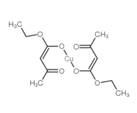 乙酰乙酸铜(II),Copper, bis[ethyl3-(oxo-kO)butanoato-kO']-