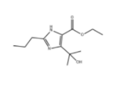 4-(1-羥基-1-甲基乙基)-2-丙基-1H-咪唑-5-羧酸乙酯;咪唑單酯,Ethyl 4-(1-hydroxy-1-methylethyl)-2-propylimidazole-5-carboxylate