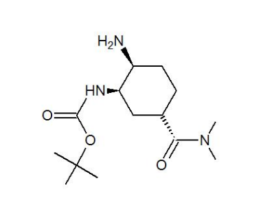 （（1R，2S，5S）-2-氨基-5-（二甲基氨基甲酰基）环己基）氨基甲酸叔丁酯,Tert-Butyl ((1R,2S,5S)-2-amino-5-(dimethyl carbamoyl) cyclohexyl) carbamate
