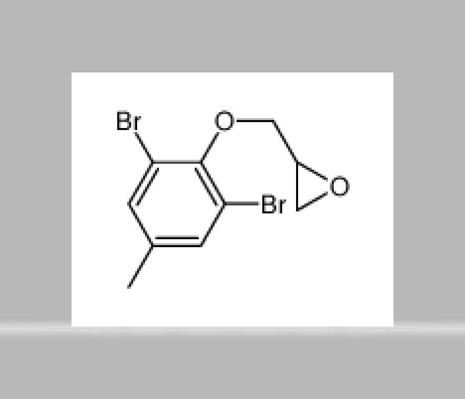 [(2,6-dibromo-4-methylphenoxy)methyl]oxirane,[(2,6-dibromo-4-methylphenoxy)methyl]oxirane